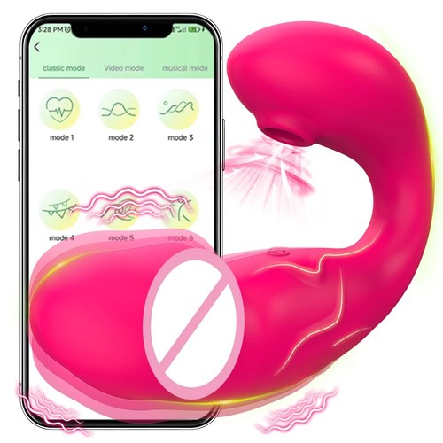 Vibromasseur succion avec - vibromasseur, à