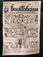 rare journal " bouillabaisse " 1934