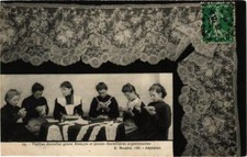 CPA Argentan - Vieilles dentelles genre Alencon et jeunes dentellieres  (250035)