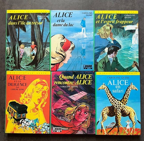 Alice lot bibliotheque - lot, verte