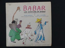 Disque - UNE AVENTURE DE BABAR