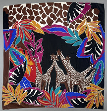 Magnifique foulard vintage " Liz Claiborne "