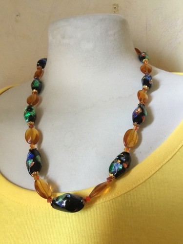 Collier ancien verre - , murano