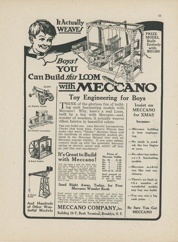 1917 meccano engineering sets - 1917,