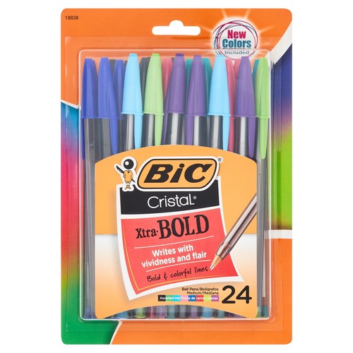 Cristal xtra bold ball point - cristal,