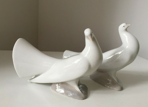 Couple colombe porcelaine - couple,