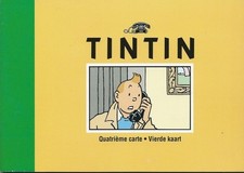 RARE EO CARTE TÉLÉPHONIQUE N° 4000 EXEMPLAIRES HERGÉ + TINTIN ( N° 4 )