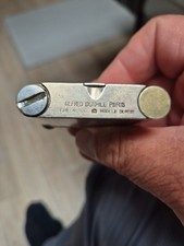 Rare Alfred Dunhill Vanity Lighter “Poudredose” – Silver-Plated Art Deco Compact