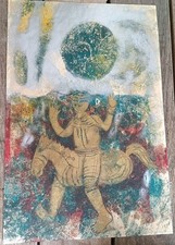 PEINTURE MODERNE SUR PAPIER