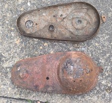 carter en tole  moto collection anglaise années 1930 40  NORTON  triumph bsa ..