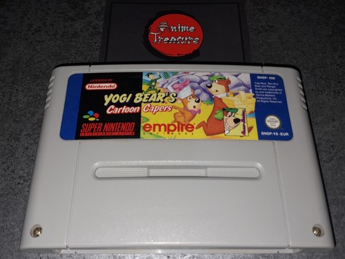 Jeu super nintendo yogi - super, :