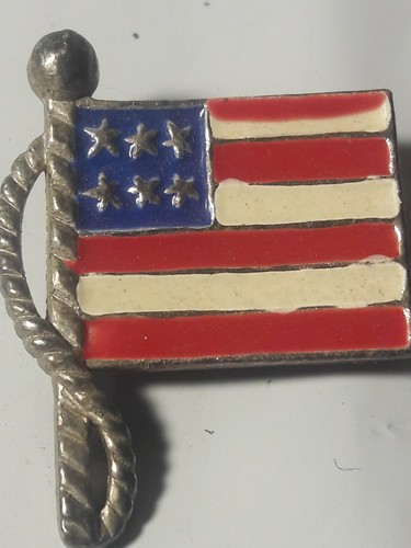 Vintage american flag hand - american,