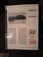 Document Philatelique 1994 Baselitz Allemagne V.photo