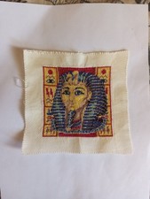 BRODERIE POINT DE CROIX POINT COMPTE EGYPTE SPHINX Canevas 