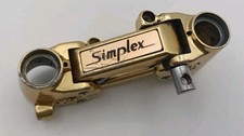 Body Simplex Super LJ 5000 Anodised Gold Corps Derailleur Arriere Vélo Vintage 