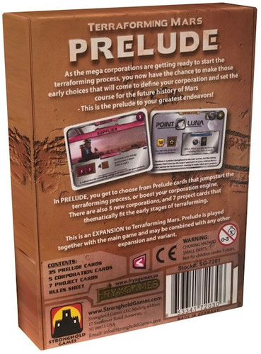 Terraforming mars extension - terraforming,