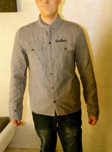 Veste velours gris kanabeach - veste,