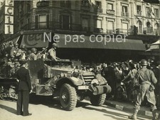 Liberation paris soldats 2ème - paris,