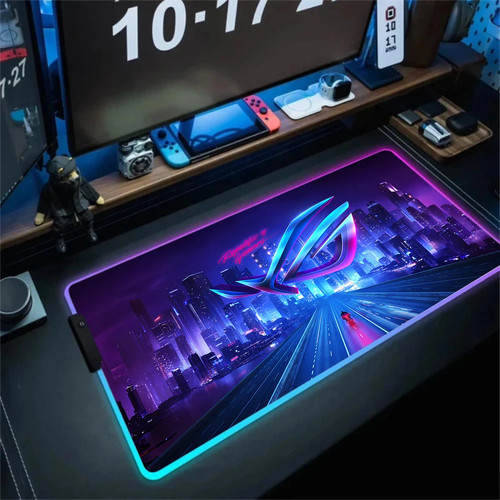 Tapis souris rgb gaming - souris,