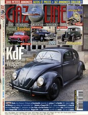 GAZOLINE n°156 05/2009 KDF WAGEN DAUPHINE ALFA ROMEO 1900 RENAULT PRIMAQUATRE