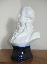 FRANCE - BUSTE DE MOZART EN BISCUIT SECONDE MOITIE XXE  - 27 CM