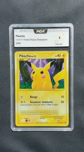 Carte pokémon pikachu 112 111 - carte,