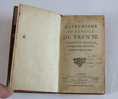 Catechisme concile trente - catechisme,
