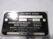 Panneau Type Britanique