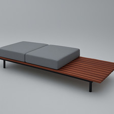 Banquette Cansado par Charlotte Perriand, 1954