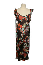 ROBE LONGUE BRETELLES °°° JACQUELINE RIU  °°° VINTAGE . TAILLE 3 