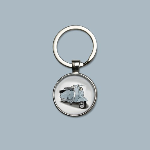 Porte clefs scooter - porte-clefs,