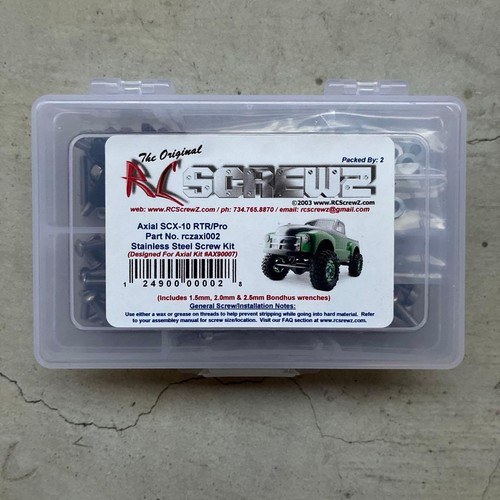 Kit vis axial scx10 - kit,