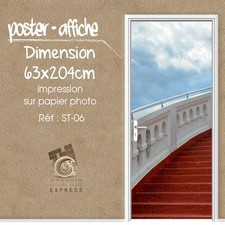 POSTER PORTE DECO TROMPE