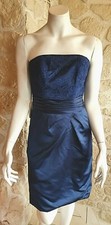 Robe cocktail marine petit 38