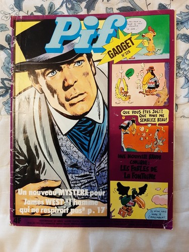 Pif gadget 326 avec les - gadget,