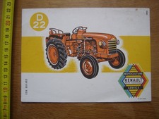 Buvard RENAULT Tracteur D22