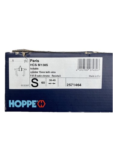 Hoppe poignée porte verre - hoppe,