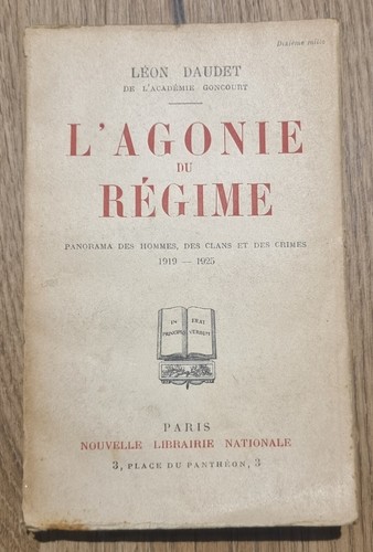 Livre 1925 daudet - livre, de
