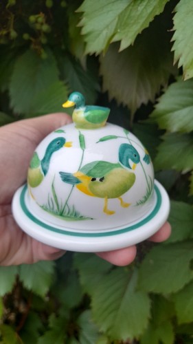 Beurrier porcelaine de - beurrier,