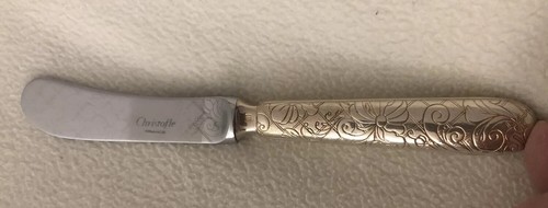 Couteau beurre signé - a,