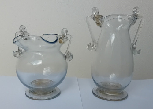 Couple vases pot deux anses - vases,