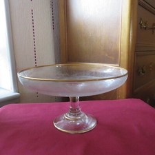 1 Coupe compotier en cristal