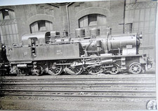carte photo CPA train