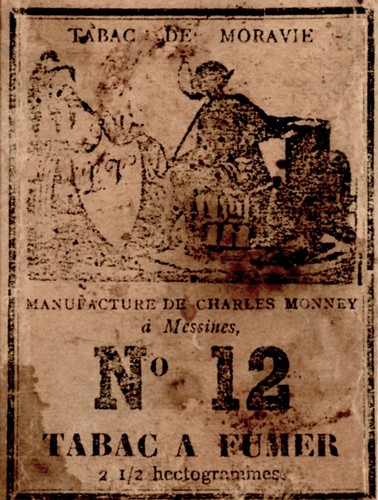étiquette paquet tabac - de,