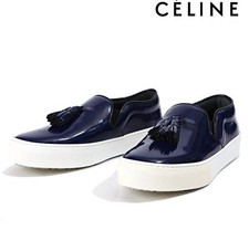 Celine Mocassins en cuir pour