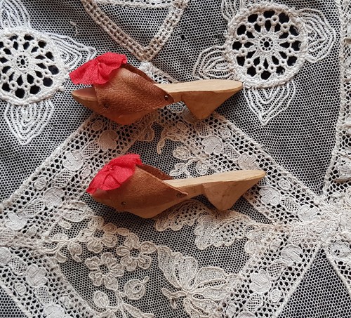 Chaussures bois cuir - et,