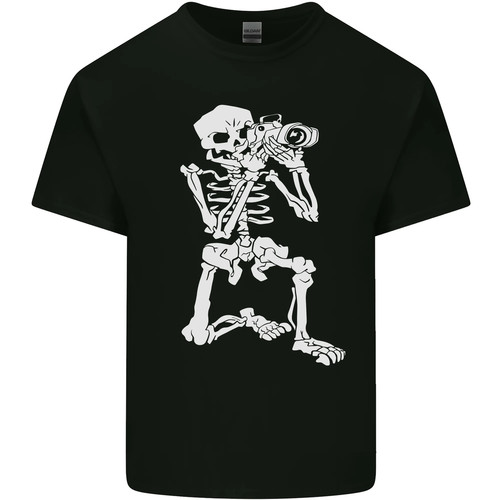 Shirt photographe squelette - t-shirt,