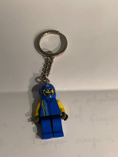 Lego city porte clef stuntman - city,
