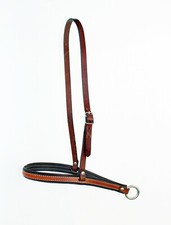 Abbassatesta Muserolle Western Cuir Rembourré