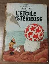 Album Tintin L'Étoile mystérieuse Casterman 1947